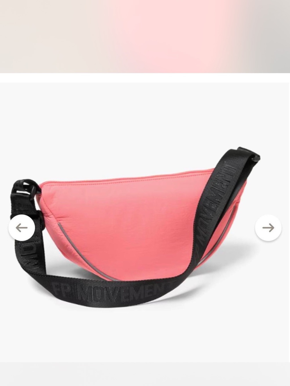 Free People Coral sling Belt Bag nwt. $40 retail